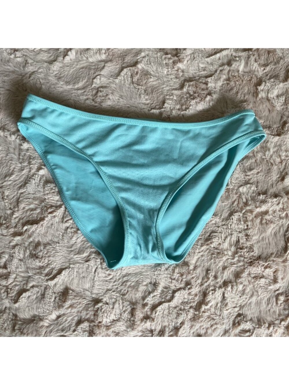 NWT Gianni Bini Womens Large Hipster Blue Teal Bikini Bottom